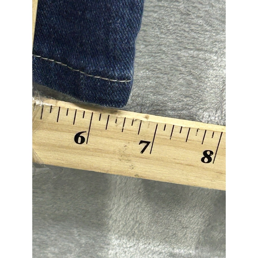 J.J. Joes Jeans Mens Sz 30x30 Blue Savile Row Straight Slim Mid Rise Whiskered - Picture 12 of 13